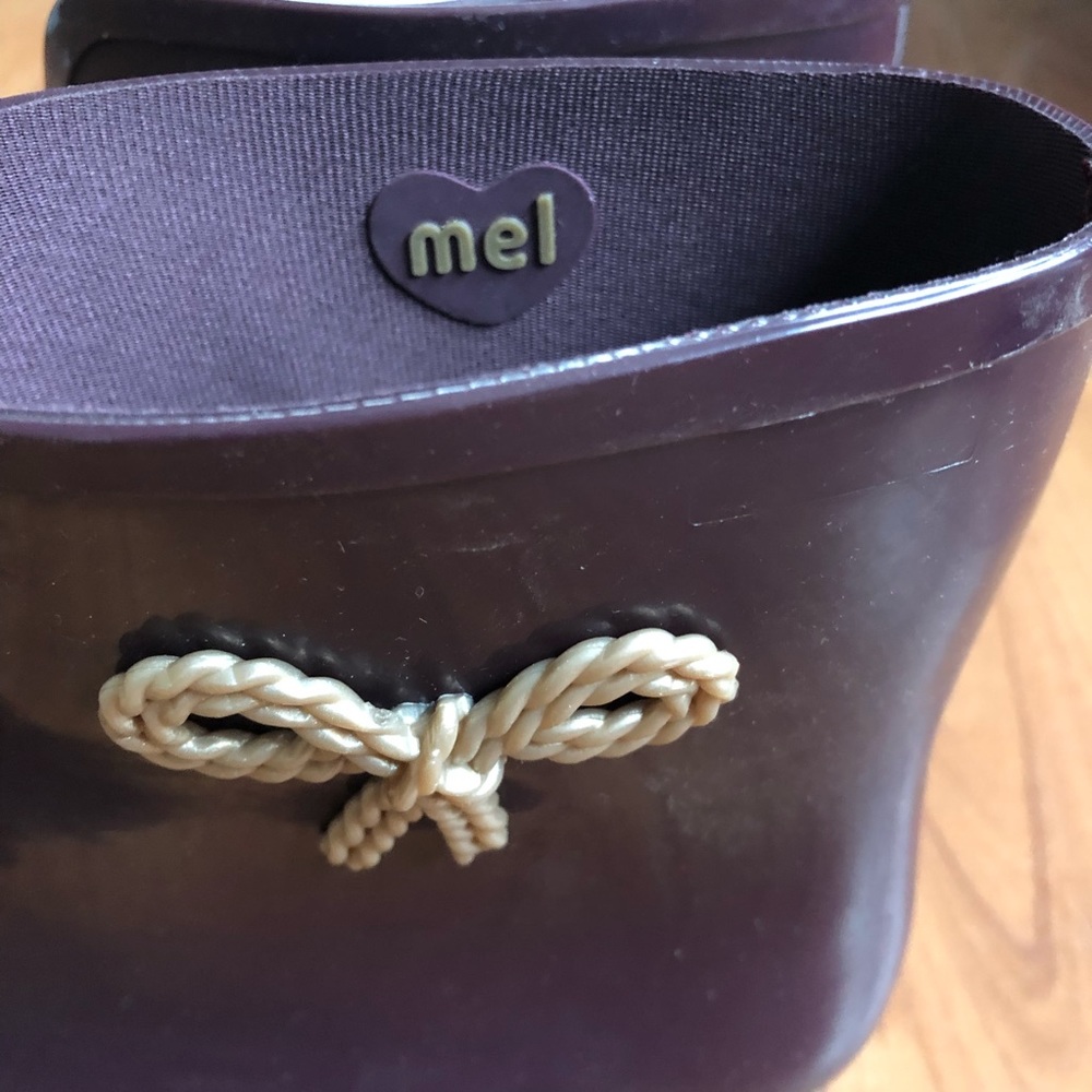 NEW! Mel by Melissa ankle rain boot size 7 - Picture 4 of 7